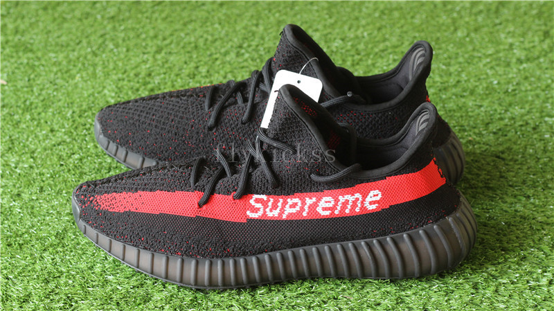 2017 Supreme x Adidas Yeezy Boost 350 V2 Black